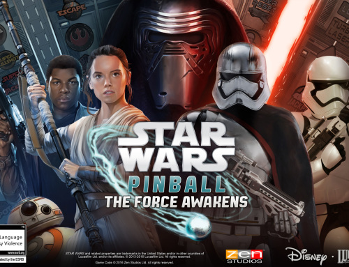 Use the Force™ in the Star Wars™ Pinball: The Force Awakens™ Pack from Zen Studios