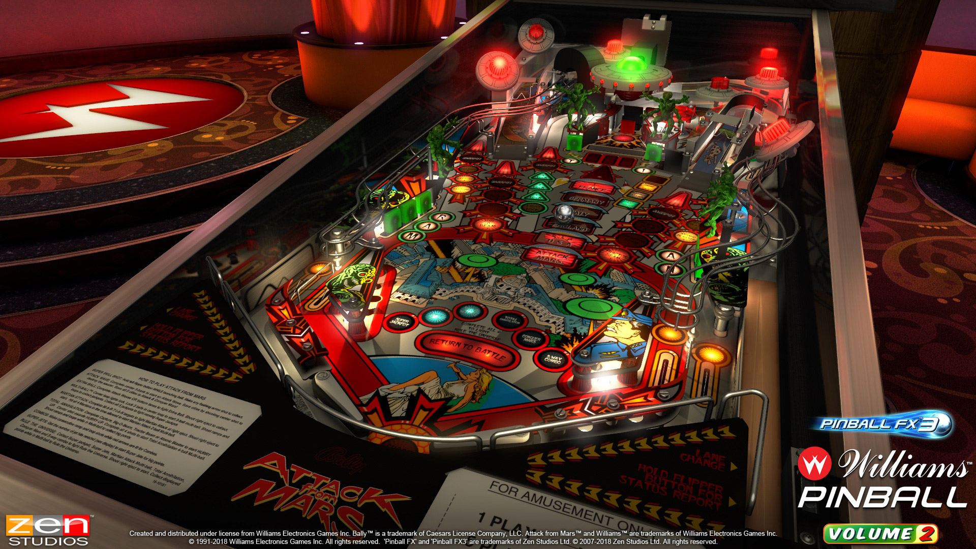 williams pinball zen studios